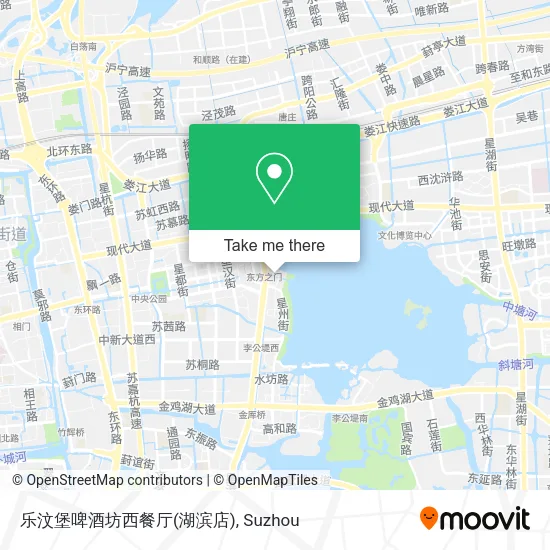 乐汶堡啤酒坊西餐厅(湖滨店) map