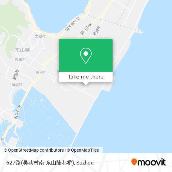627路(吴巷村南-东山陆巷桥) map
