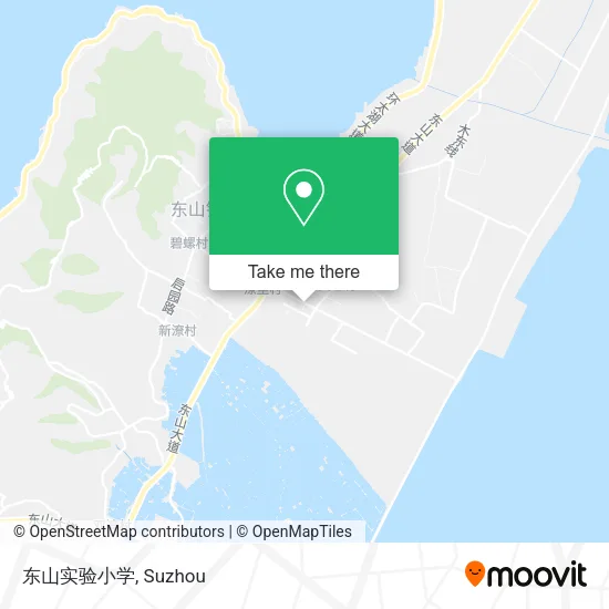 东山实验小学 map