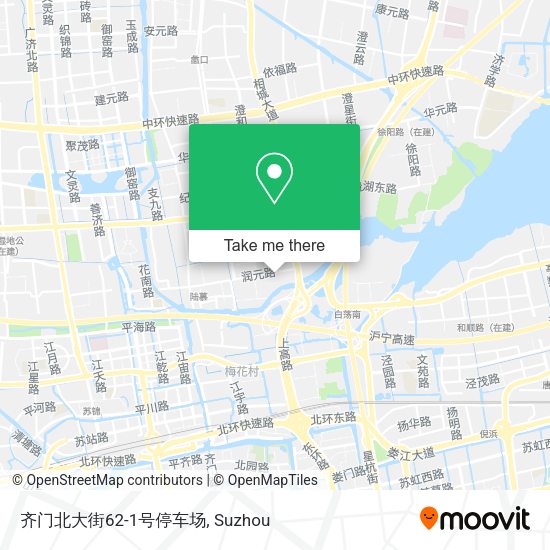 齐门北大街62-1号停车场 map