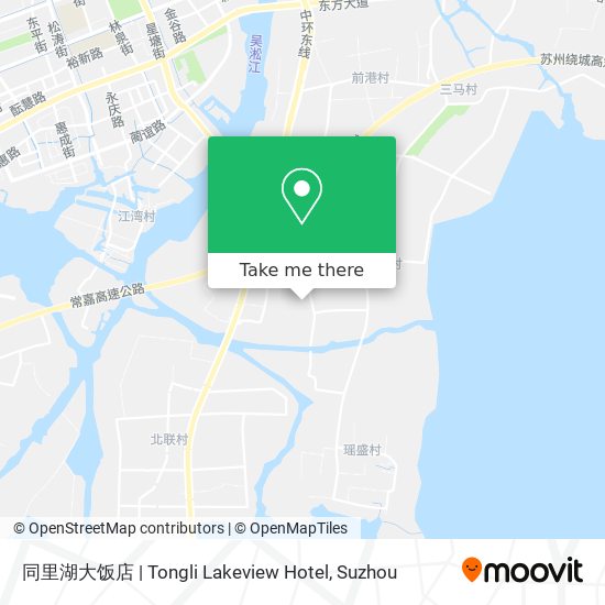 同里湖大饭店 | Tongli Lakeview Hotel map