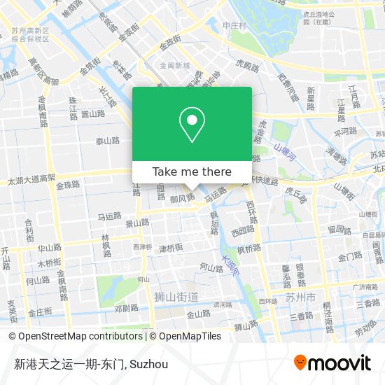 新港天之运一期-东门 map