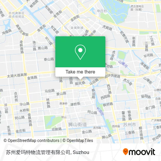 苏州爱玛特物流管理有限公司 map