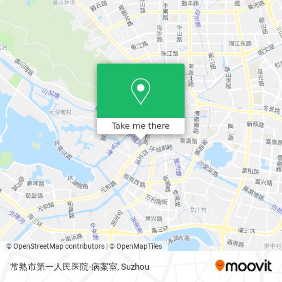 常熟市第一人民医院-病案室 map