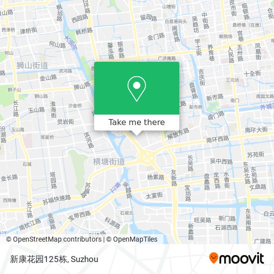 新康花园125栋 map