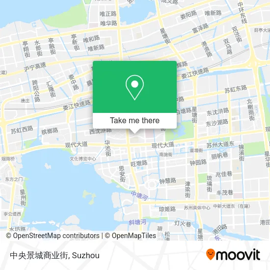 中央景城商业街 map
