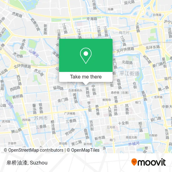 皋桥油漆 map
