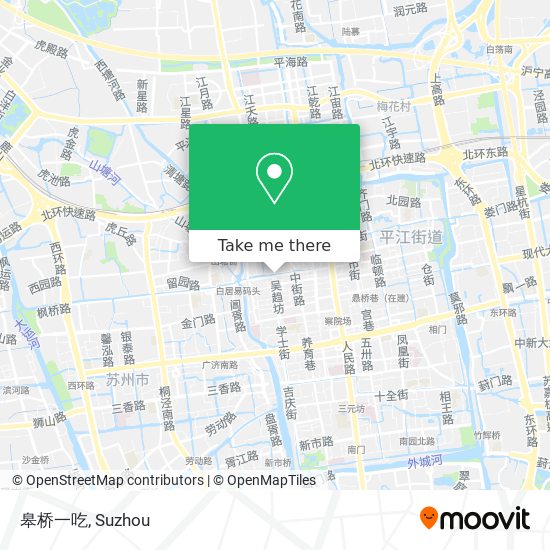 皋桥一吃 map