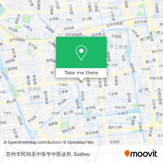 苏州市民间吴中医学中医诊所 map
