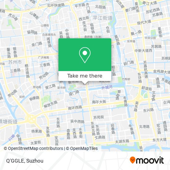 Q'GGLE map