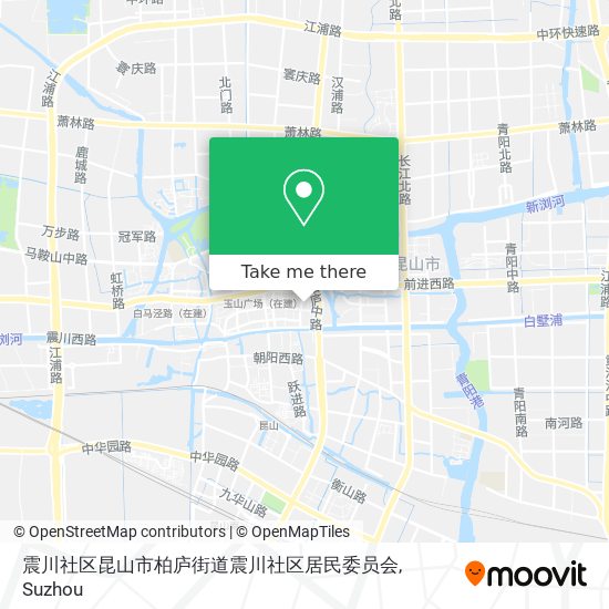震川社区昆山市柏庐街道震川社区居民委员会 map