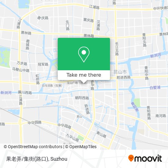 果老弄/集街(路口) map
