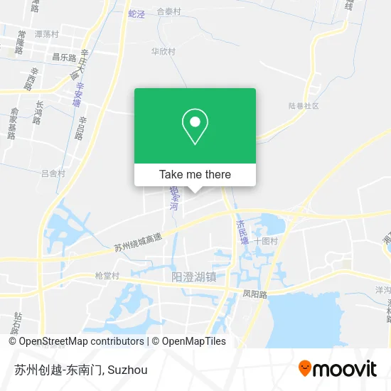 苏州创越-东南门 map