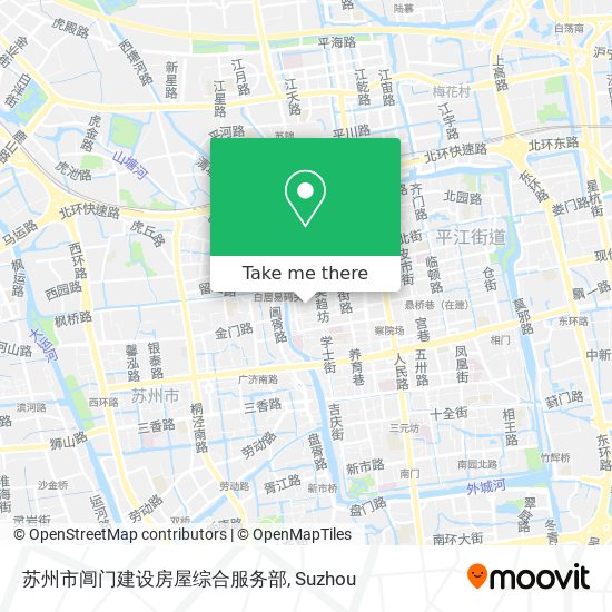 苏州市阊门建设房屋综合服务部 map