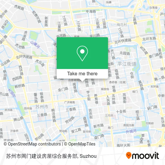 苏州市阊门建设房屋综合服务部 map