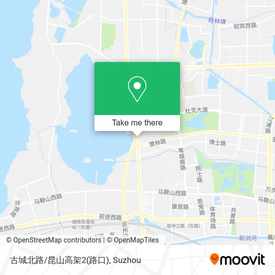 古城北路/昆山高架2(路口) map