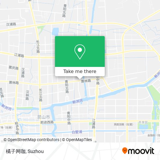 橘子网咖 map