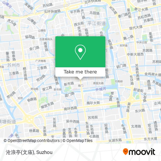沧浪亭(文庙) map