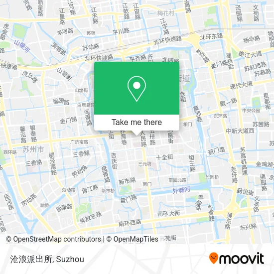 沧浪派出所 map
