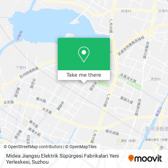 Midea Jiangsu Elektrik Süpürgesi Fabrikalari Yeni Yerleskesi map