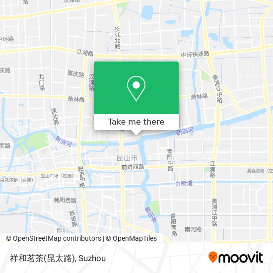 祥和茗茶(昆太路) map