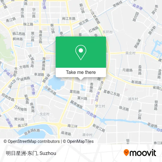 明日星洲-东门 map