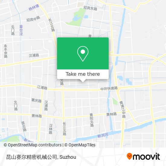 昆山赛尔精密机械公司 map