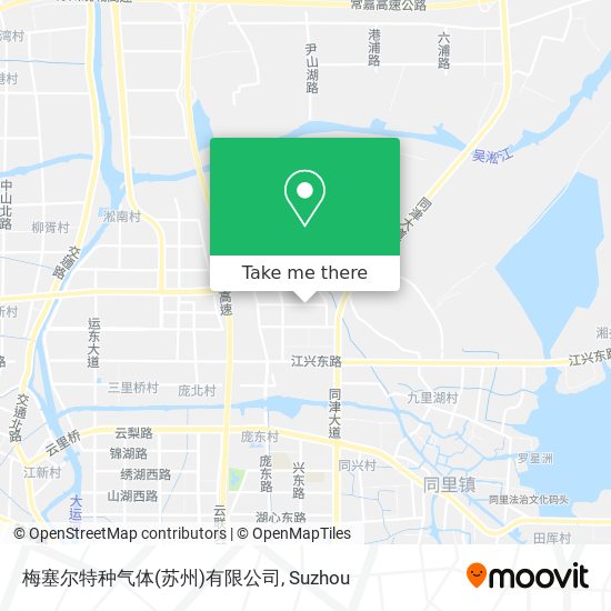 梅塞尔特种气体(苏州)有限公司 map