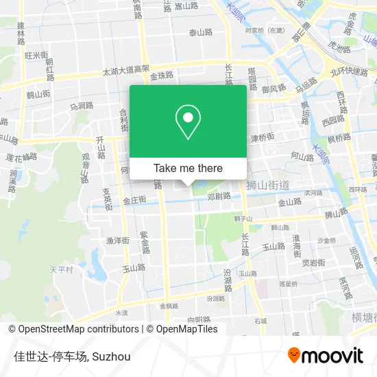 佳世达-停车场 map