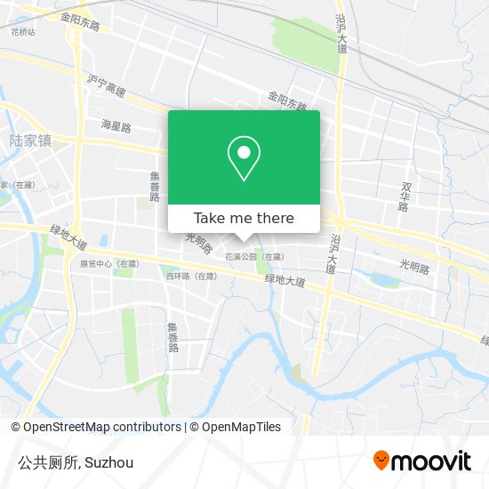 公共厕所 map