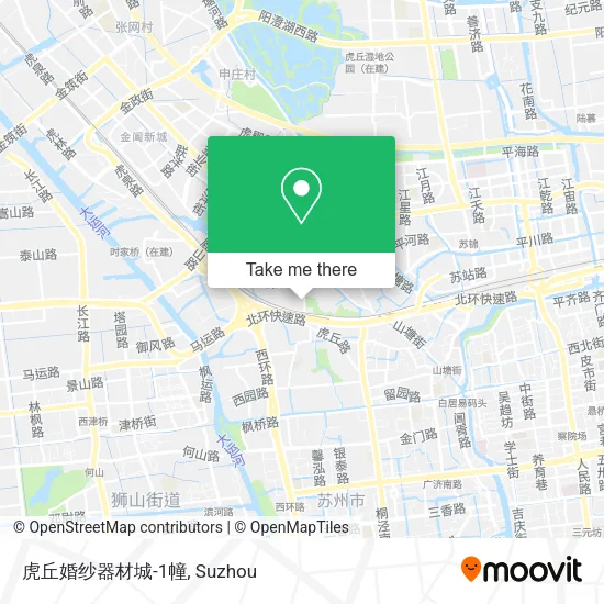 虎丘婚纱器材城-1幢 map