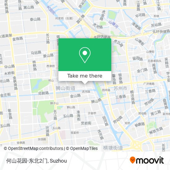 何山花园-东北2门 map