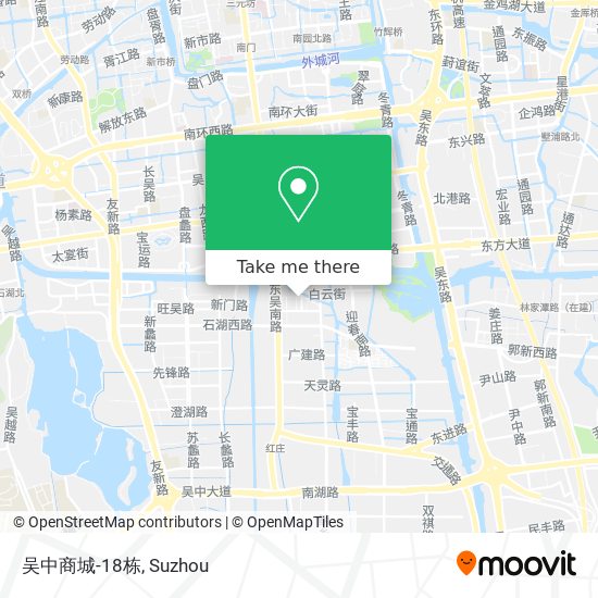 吴中商城-18栋 map