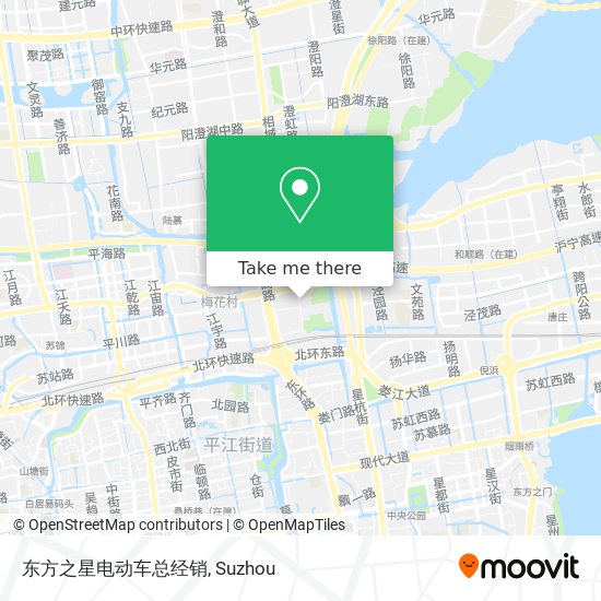 东方之星电动车总经销 map