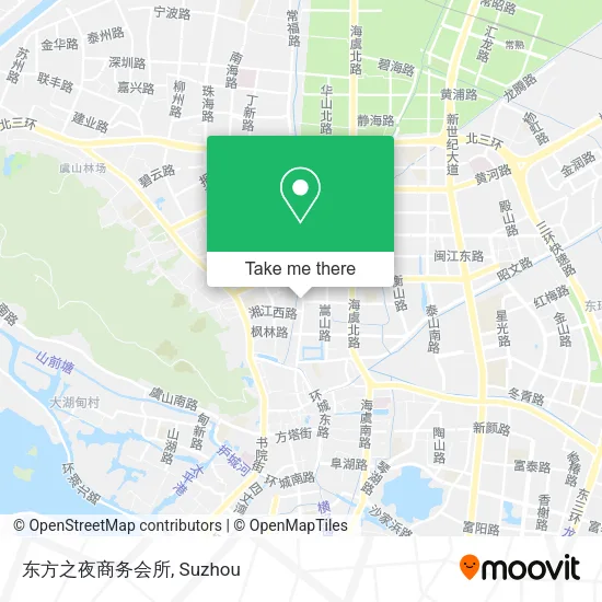 东方之夜商务会所 map