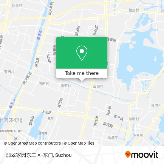 翡翠家园东二区-东门 map