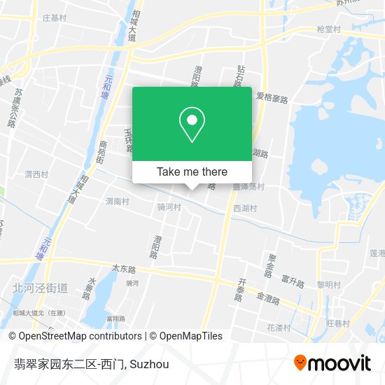 翡翠家园东二区-西门 map