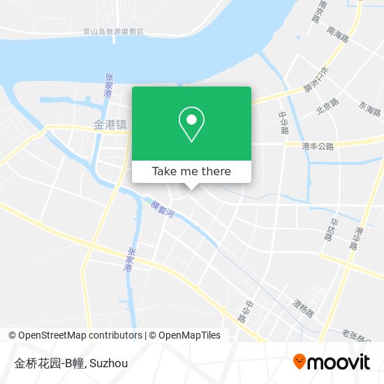 金桥花园-B幢 map