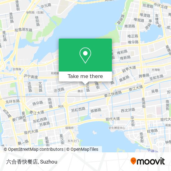 六合香快餐店 map