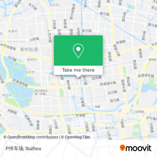 P停车场 map