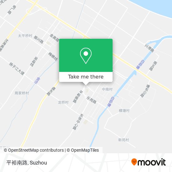 平裕南路 map