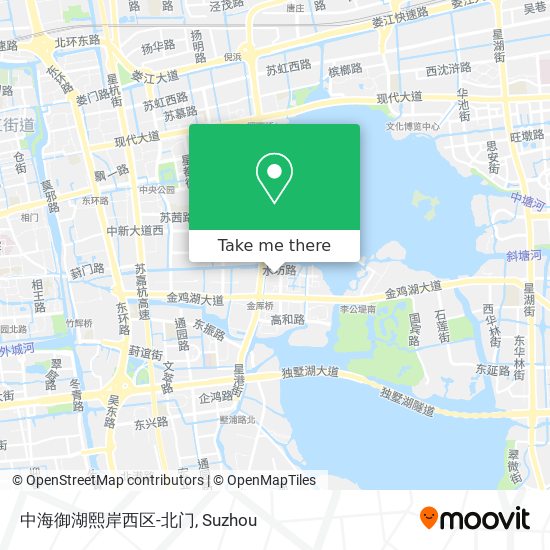 中海御湖熙岸西区-北门 map