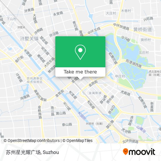 苏州星光耀广场 map