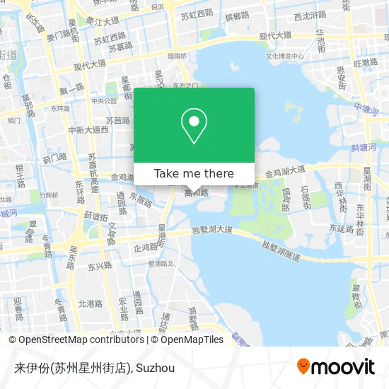 来伊份(苏州星州街店) map