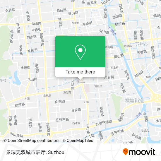 景瑞无双城市展厅 map