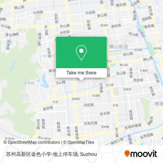 苏州高新区金色小学-地上停车场 map