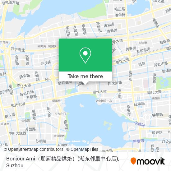 Bonjour Ami（朋厨精品烘焙）(湖东邻里中心店) map