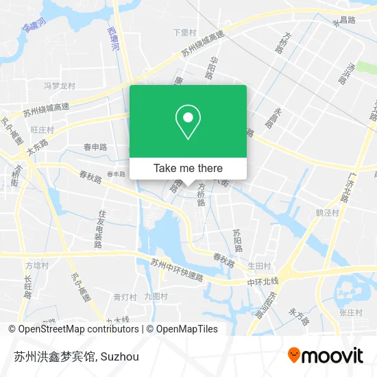 苏州洪鑫梦宾馆 map