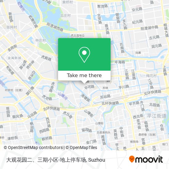 大观花园二、三期小区-地上停车场 map