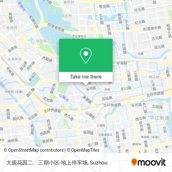 大观花园二、三期小区-地上停车场 map
